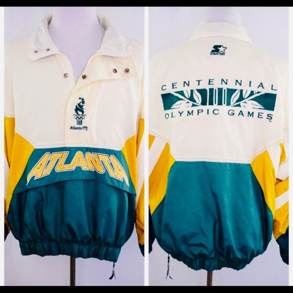 1996 vintage starter olympics jacket